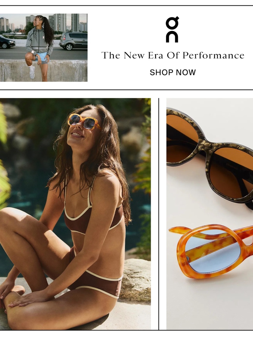 Free People Hunter Oversized Round Sunglasses blue lenses - Picture 3 of 5